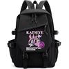Generisch Mengmiao K-Katseye Zaino Casual Unisex per Scuola e Viaggio, Zaino Scolastico Coreano Impermeabile con Scomparto per Laptop e Molteplici Tasche, 42*29*13 CM, Rucksack