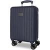 Movom Timber Marine Valigia da Cabina 30x40x20 cm Rigido ABS Lucchetto a Combinazione Integrato 24L 2.18kg 4 Doppie Ruote Bagaglio a Mano