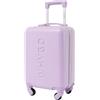 WHYGO - Trolley Bagaglio a Mano 40x30x20 con Ruote 360º Rimovibili - Rigido, Antiurto e Antigraffio - Capienza 24 Litri, Compatibile con Ryanair ed EasyJet - LILAC