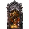 BATTREVO Book Nook Kit-Regno Nascosto del Drago- DIY Miniatur Kit Buchstütze 3D Holzpuzzle mit Staubschutzhülle für Bastelenthusiasten,Natale, compleanno, regali