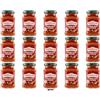 Italy Shop Service Tigullio Pesto con Pomodori Secchi e Pistacchi, 190 g, Confezione da 15, + portachiavi italy shop service