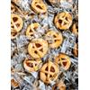 Generico Mini Crostatine all'Albicocca Monoporzione Biscotti Snack Dolci Confezionati Singolarmente Ideali per Colazione Merenda Buffet Feste e Pausa Golosa (1,7Kg)