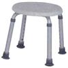 Termigea Sedile/Sgabello Rotondo In Plastica Con Struttura in Alluminio Per Doccia