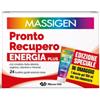 Marco Viti Farmaceutici 2 PEZZI+2 OMAGGI-Massigen Pronto Recupero Energia Plus 24 Bustine