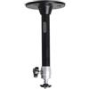 Generico Compatibile con il supporto da parete for mini proiettore Salange, supporto da soffitto for mini proiettore HY300 YG300 J15 HY320, videocamera DV.(16-20CM Black)