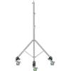 Generico 2/2.9M Treppiede Super Stabile Grande Treppiede Pieghevole Luce Del Basamento Telaio Di Sollevamento Ruote Fotografia Softbox Photo Studio In Acciaio Inox(2.8M With wheels)