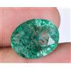 9.75 Ct Smeraldo Colombiano Naturale Verde Ovale Gemma Sciolta Top Qualità