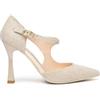 Nero Giardini E612221DE Décolléte Donna in Tessuto - Beige 37 EU