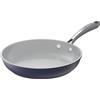 CIARRA Beyond - Padella 26 cm - Rivestimento antiaderente - senza coperchio - Tutte le fonti di calore compresa induzione - Non tossico - Senza PTFE e PFOA - Blu