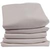Moondream DecibelControl™ 3in1 Tenda antirumore | Acustico | Termico inverno+estate | 100% oscurante | Tecnologia patentata | Prodotto in UE | Fascia arricciatenda | Grigio MC17 | 140L x 260A cm