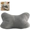 DBAATTZ Cuscino per Ossa da Lettura, Cuscino da Lettura, Cuscino Cervicale Ergonomico per Rilassarsi, Cuscino Cervicale Lavabile, Cuscino da Schienale per Letto, per Schiena, Collo(Grigio Scuro)