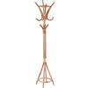 DiKasa Appendiabiti da Terra in Rattan Naturale Stile Boho Chic con Ganci a Diverse Altezze, Design Decorativo per Ingresso e Camera da Letto, 37 x 155 cm