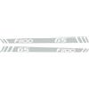 BLACK DOVES GRAPHICS 2pz Adesivi RIFRANGENTI Compatibili con PARAMANI Motorrad F 800 GS F800 F800GS ADVENTURE 2012-2018 K75 (Bianco)
