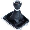 QWQAAB Cambio Manuale Pomello Cambio Manuale 5/6 Marce Cuffia PU Per Volkswagen Per VW Per Passat B7 2011-2015(6 Speed)