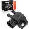 Frankberg Sensore di pressione del tubo di aspirazione 3-Poli Diesel Compatibile con Accent IV Berlina RB Santa Fé III DM DMA Tucson TL TLE i30 GD Ceed CD Rio III UB Replace# 9022090001