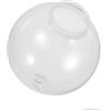 GARVALON Paralume Globo in Acrilico Trasparente 15 CM Filettatura Copertura per Luce Esterna Resistente e Facile da Installare per Lampioni da Giardino Cortile e Patio