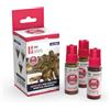 AK Interactive AK QUICK GEN SET AK17505 US UNIFORMS (3x18ml)