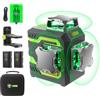 LG-3D Livella Laser 3D a Raggio Verde a Linee Incrociate Autolivellante 360, per