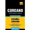 Andrey Taranov Vocabulario Español-Coreano - 3000 palabras más usada (Tascabile)