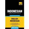 Andrey Taranov Indonesian vocabulary for English speakers - 3000 wor (Tascabile)