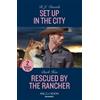Barb Han B.J. Daniels Set Up In The City / Rescued By The Rancher (Tascabile)