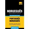Andrey Taranov Vocabulário Português-Norueguês - 3000 palavras mais (Tascabile)
