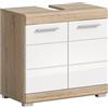 xonox.home Bagno Lambada X06F1705, Legno ingegnerizzato, Rovere Sonoma, ca. 60x56x34 cm
