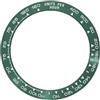 ROUHO 39,3mm Inserto Ghiera Orologio Ceramica Tachimetro Ricambio Anello Componente Intarsio Segnatempo Lucido 31,2mm per Rolex Cosmograph Daytona 116500-A11