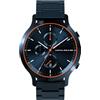 Lilienthal Berlin Cronografo Blu Arancio Metallo Sportivo Moderno