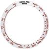 ROUHO 39,3mm Inserto Ghiera Orologio Ceramica Tachimetro Ricambio Anello Componente Intarsio Segnatempo Lucido 31,2mm per Rolex Cosmograph Daytona 116500-A15