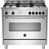Bertazzoni La Germania Americana AMN965EXT cucina Piano cottura Acciaio inossidabile Gas A