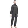 Generico Costume da bagno per donne musulmane - Burkini per l'estate Borkini Islamico Donna in 3 Pezzi con Copertura Modesta