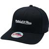 Mitchell & Ness Cappellino da baseball con logo Script Classic Red Snapback (regolabile), uomo, donna, bambino, unisex, per tutto l'anno, nero/bianco, Taglia unica