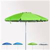 Produce Shop Ombrellone Mare Spiaggia 240 cm Alluminio Antivento Protezione UV Roma - Verde 2