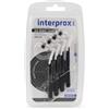 Interprox Plus XX-Maxi Spazzolino Interprossimale Colore Nero 4 Pezzi