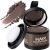 zoxpm Ritocco Ricrescita Capelli, 4g Polvere per Capelli Waterproof Correttore per Infoltimento Capelli Donna e Uomo, Hairline Shadow per Riempire Capelli Diradati (Marrone medio)