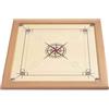 Philos Carrom Top-Class - Nero-Rosso - Faggio - Superficie Di Gioco IN Betulla