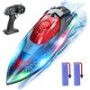 Spider Barca Telecomandata Con Luce LED per Bambini, Barca RC Completamente Prop