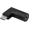 AKYGA Adattatore di ricarica per notebook AK-ND-D13, 65 W, 4,5 x 3,0 mm + pin/USB-C nero