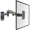 OEM Supporto da parete per monitor, completamente orientabile, compatibilità versatile, F150 Matte charcoal