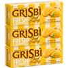 Generico 3X Grisbì Fresh Mango e Cioccolato Bianco Mood Boosting 112g - Biscotti Ripieni con Morbida Crema al Mango e Cioccolato Bianco - Special Edition da Gustare Fredda