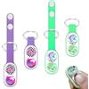 Echehi 2 pezzi Giocattoli Antistress Pop Magnet, Giochi da Viaggio Portatili, Antistress e per la Concentrazione, Ideali per Adulti e Bambini. Violet, Vert