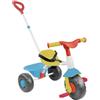 Palmitessa Triciclo Pieghevole per Bambini 1-4 Anni con Manubrio per Genitori - Bicicletta Evolutiva fino a 20kg - Monopattino Bambino Regolabile con Struttura Ergonomica, Beige (Color)
