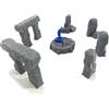 LM3D Cerchio di pietre modulare, scenografia fantasia per wargames, miniature 28 mm e 32 mm, stampato in 3D