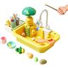 Generico Tavolo l'acqua Pompa Bambini | Tavolo Gioco Acquatico | Divertenti Bambini Giocano lavandin con Acqua Corrente | Giochi sensoriali Estivi Giochi tavoli acque Sabbia Giocattoli per Campeggio
