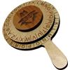 szaluyk Caesar Cipher Wheel Puzzle - Cifre Wheel Puzzle | Decrittazione | Anello in due pezzi per notizie segrete Spy Giochi Escape Room Prop Creativo Per Bambini Adulti Puzzle Natale Festa