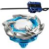 WUMZIRA Trottola da Battaglia con Lanciatore a Corda Blu Grande, Compatibile con, Set per Sfide ad Alta Velocità, Gioco Interattivo per Bambini e Ragazzi