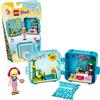 LEGO Friends Il Cubo delle Vacanze di Stephanie, Serie 3 Mini Set da Viaggio da Collezione, 41411