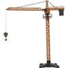WEKAMOS Gru a Torre Giocattolo in Plastica 41 Cm Sollevamento Manuale, Veicolo da Costruzione Educativo, Gioco per Sviluppo Abilità Motorie e Creatività