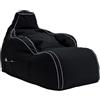 Game Over Bean Bag Chaise Longue per Video Gaming | Puff Poltrona Sacco | per Soggiorno e Interni | Tasche Laterali per Controller | Supporto per Cuffie | Design Ergonomico (Fumo Cosmico)